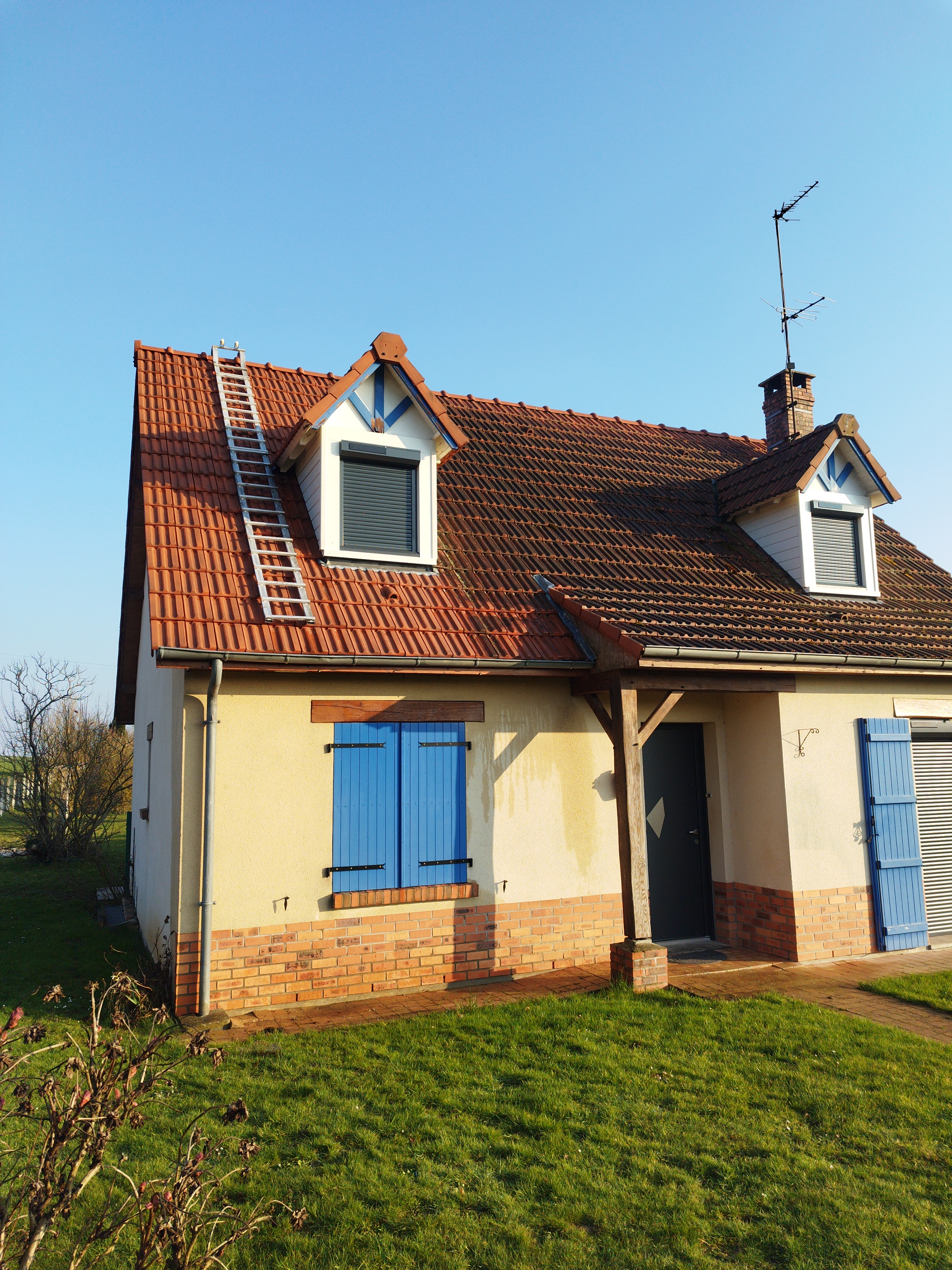 Rénovation extérieure façades et toitures DACQUIN Bouttencourt